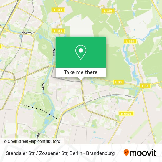 Stendaler Str / Zossener Str map