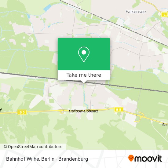 Bahnhof Wilhe map