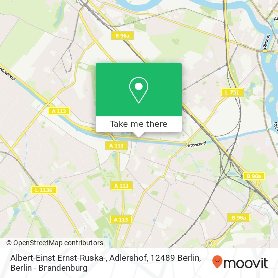 Albert-Einst Ernst-Ruska-, Adlershof, 12489 Berlin map