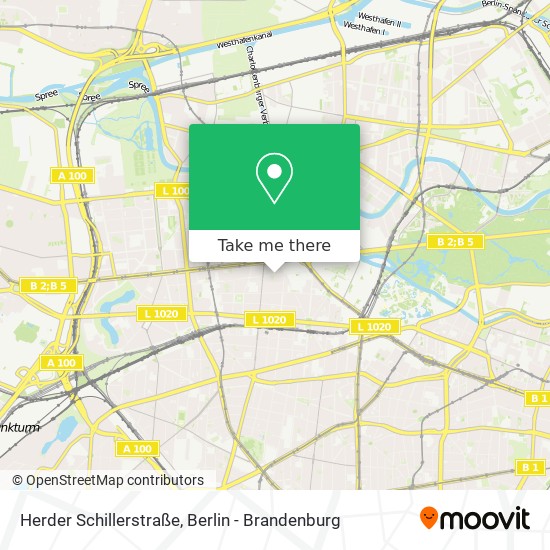 Карта Herder Schillerstraße