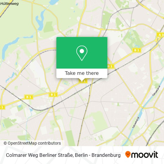 Colmarer Weg Berliner Straße map