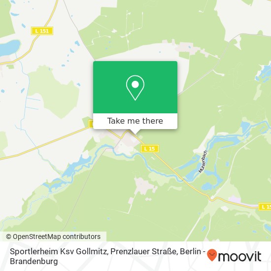 Sportlerheim Ksv Gollmitz, Prenzlauer Straße map