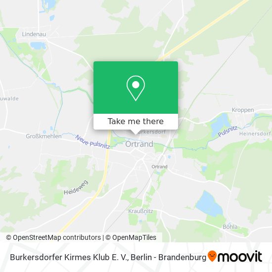 Burkersdorfer Kirmes Klub E. V. map