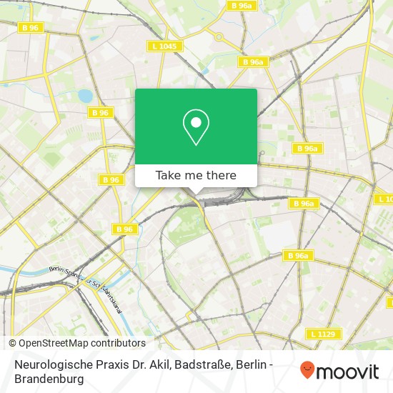 Карта Neurologische Praxis Dr. Akil, Badstraße