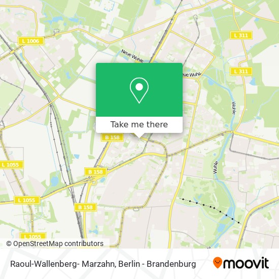 Raoul-Wallenberg- Marzahn map