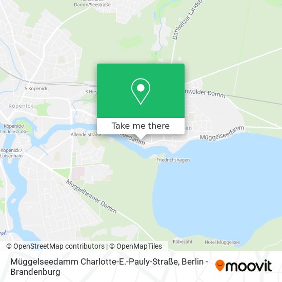 Müggelseedamm Charlotte-E.-Pauly-Straße map