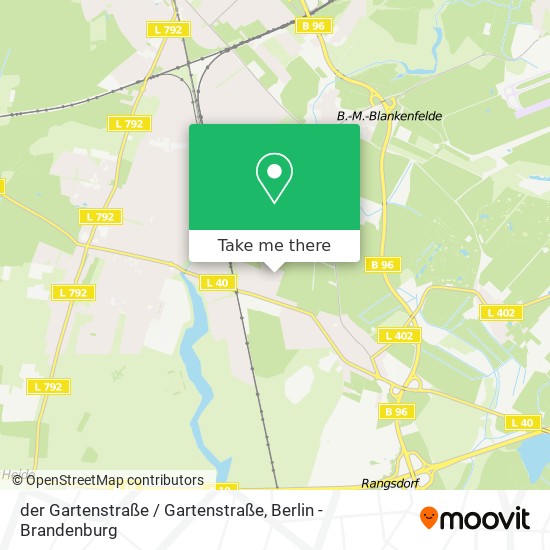 der Gartenstraße / Gartenstraße map