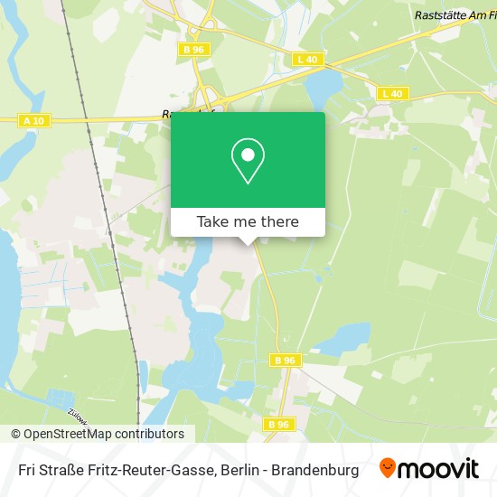 Fri Straße Fritz-Reuter-Gasse map