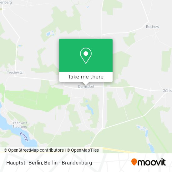 Hauptstr Berlin map