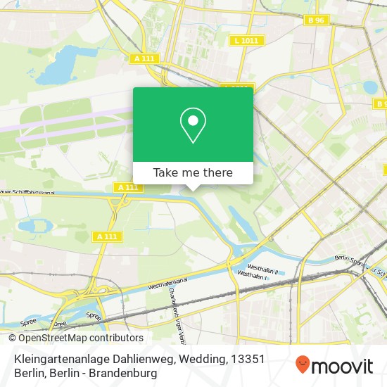 Kleingartenanlage Dahlienweg, Wedding, 13351 Berlin map