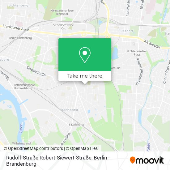 Rudolf-Straße Robert-Siewert-Straße map