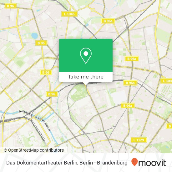 Das Dokumentartheater Berlin map