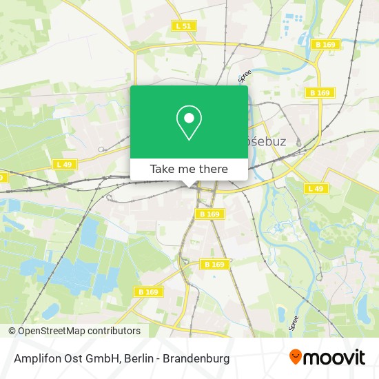Amplifon Ost GmbH map