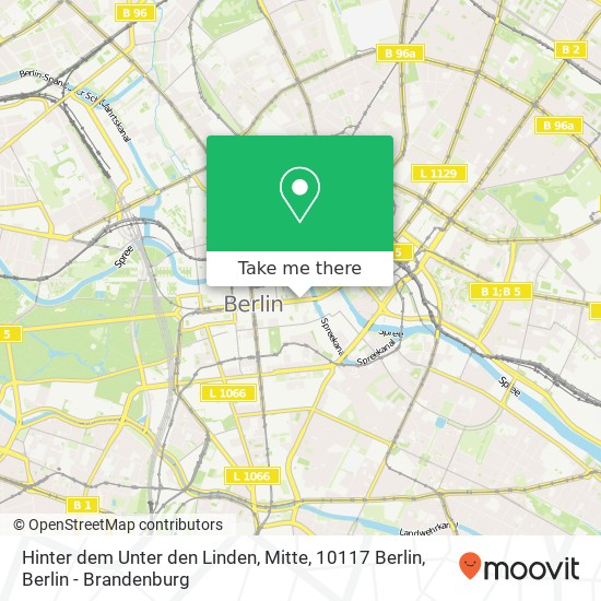 Hinter dem Unter den Linden, Mitte, 10117 Berlin map