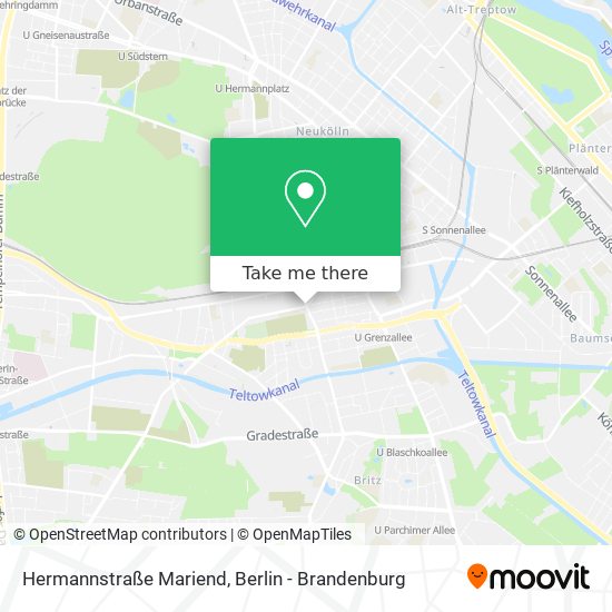 Hermannstraße Mariend map