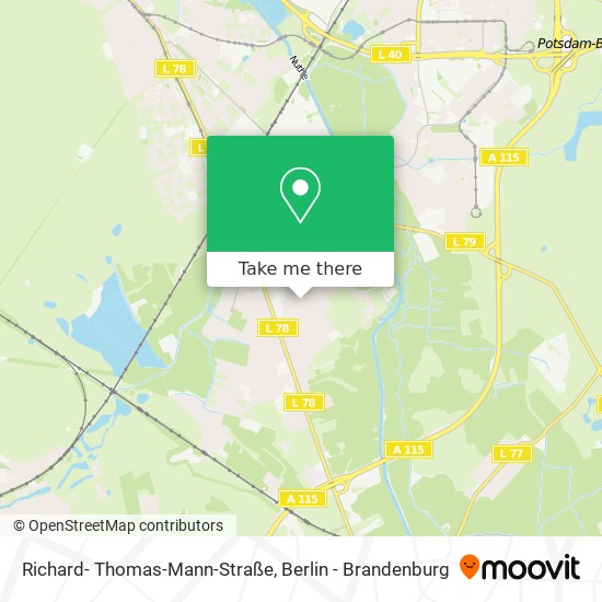 Richard- Thomas-Mann-Straße map