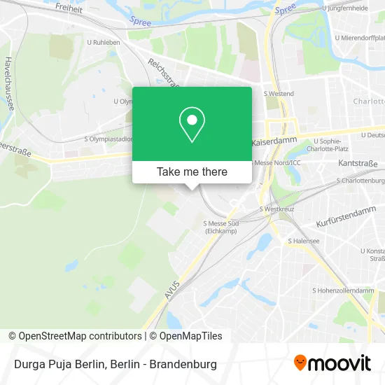Durga Puja Berlin map