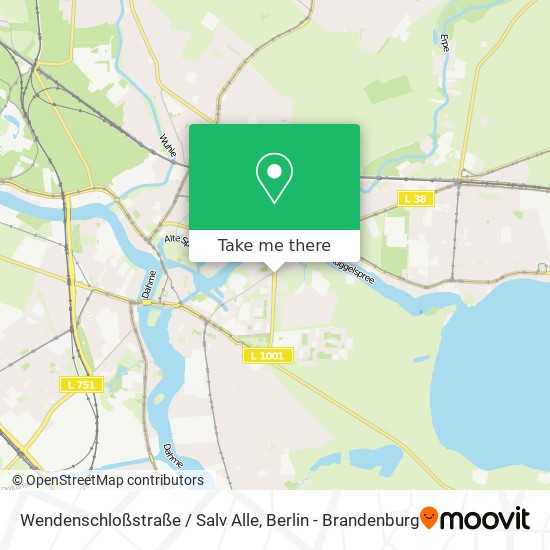 Карта Wendenschloßstraße / Salv Alle