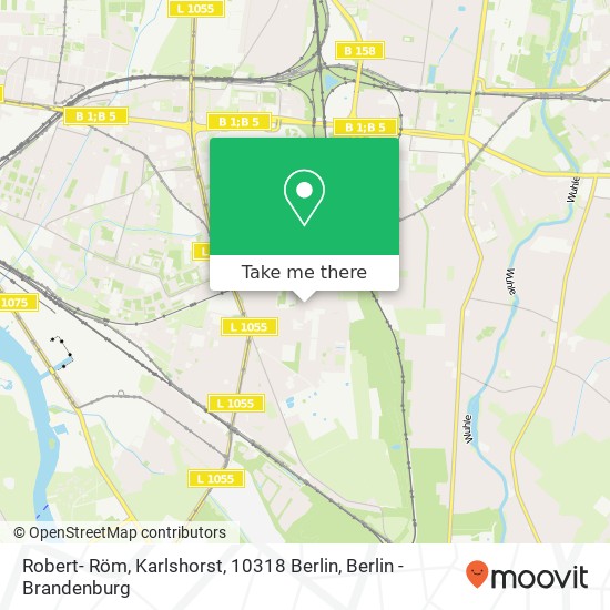 Robert- Röm, Karlshorst, 10318 Berlin map