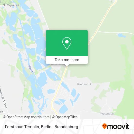 Карта Forsthaus Templin