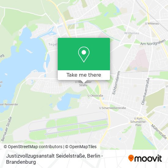 Justizvollzugsanstalt Seidelstraße map