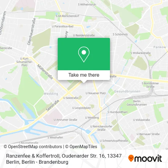 Ranzenfee & Koffertroll, Oudenarder Str. 16, 13347 Berlin map