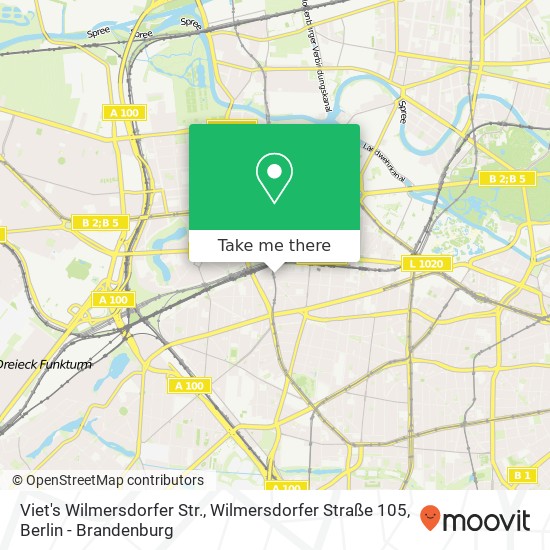 Viet's Wilmersdorfer Str., Wilmersdorfer Straße 105 map