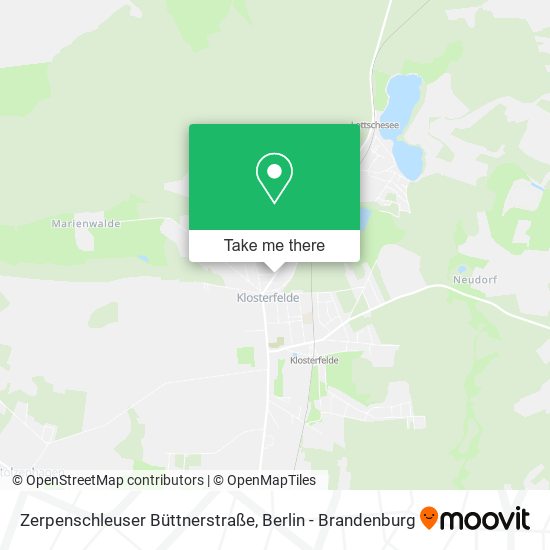 Zerpenschleuser Büttnerstraße map