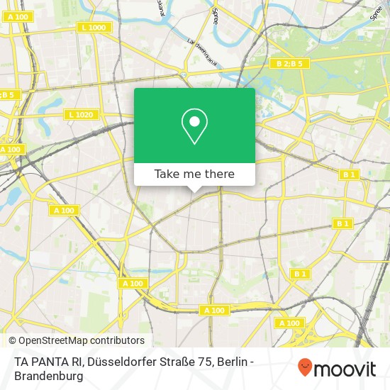 TA PANTA RI, Düsseldorfer Straße 75 map