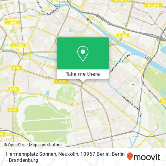 Hermannplatz Sonnen, Neukölln, 10967 Berlin map