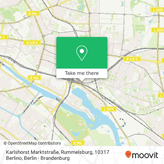 Karlshorst Marktstraße, Rummelsburg, 10317 Berlino map