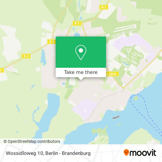Карта Wossidloweg 10