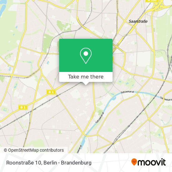 Roonstraße 10 map
