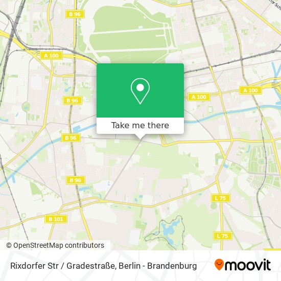Rixdorfer Str / Gradestraße map