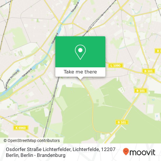 Osdorfer Straße Lichterfelder, Lichterfelde, 12207 Berlin map