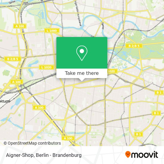 Aigner-Shop map