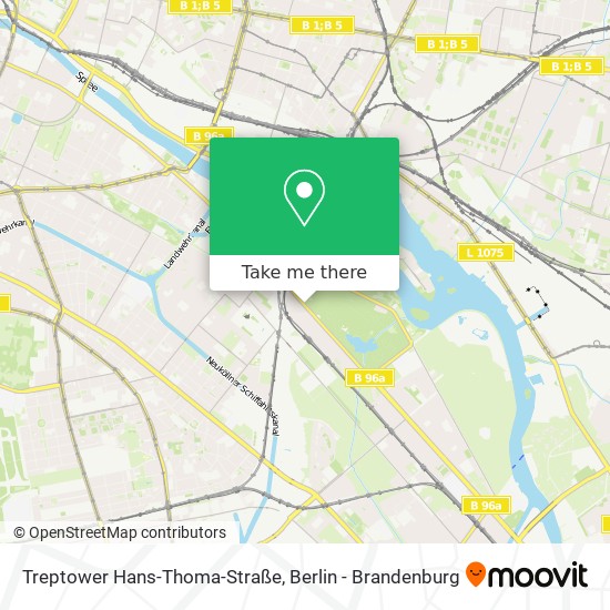 Treptower Hans-Thoma-Straße map