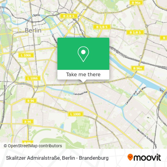 Skalitzer Admiralstraße map
