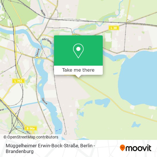 Карта Müggelheimer Erwin-Bock-Straße