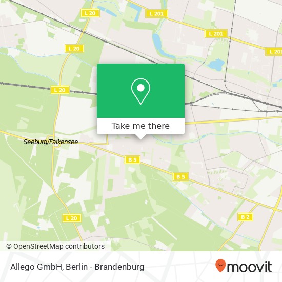 Allego GmbH map