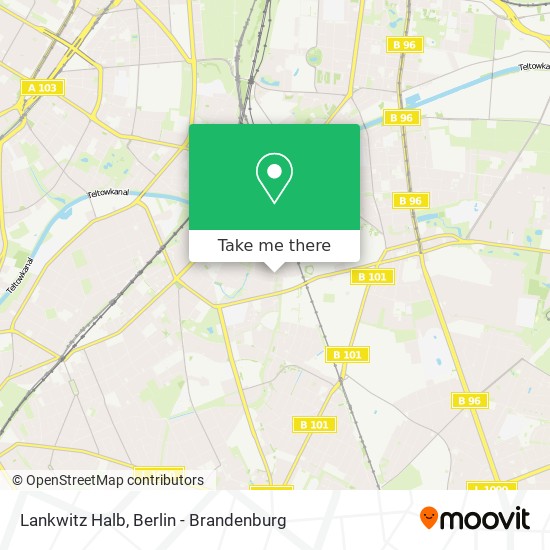 Lankwitz Halb map