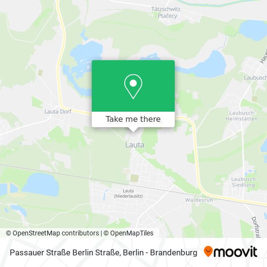 Passauer Straße Berlin Straße map