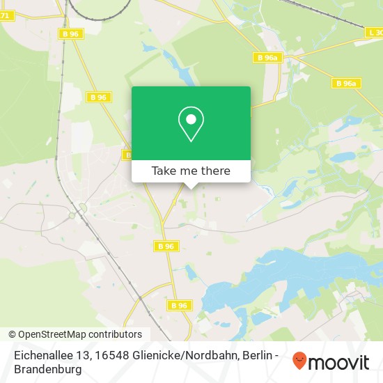 Eichenallee 13, 16548 Glienicke / Nordbahn map