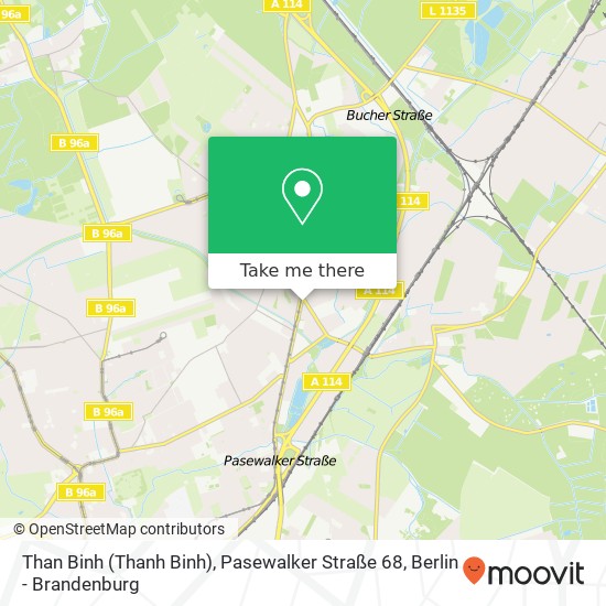 Than Binh (Thanh Binh), Pasewalker Straße 68 map