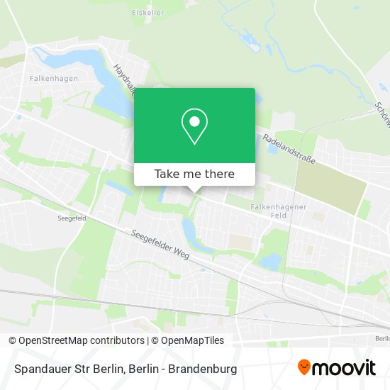 Spandauer Str Berlin map