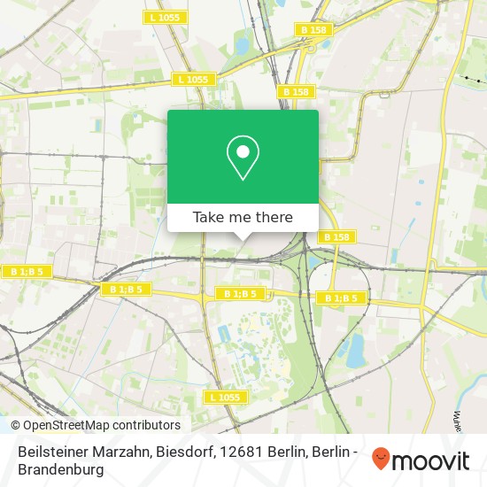 Beilsteiner Marzahn, Biesdorf, 12681 Berlin map