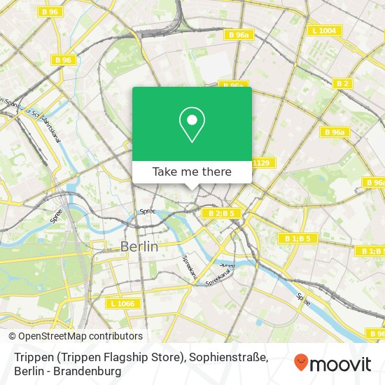 Trippen (Trippen Flagship Store), Sophienstraße map