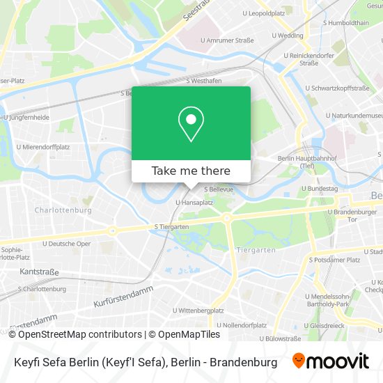 Карта Keyfi Sefa Berlin (Keyf'I Sefa)