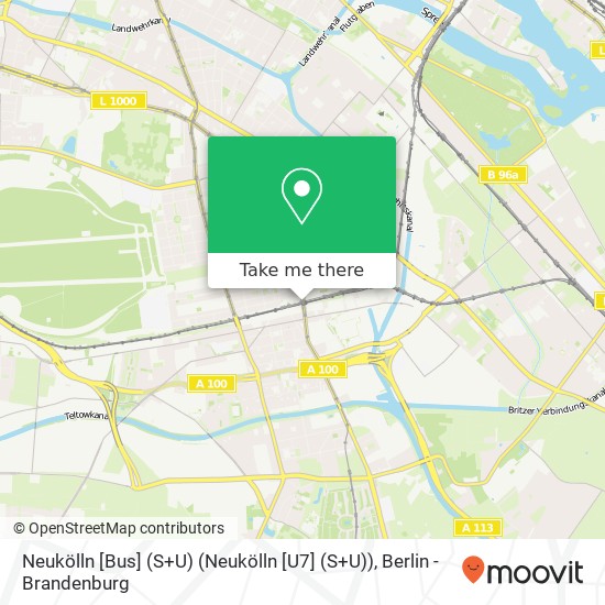 Neukölln [Bus] (S+U) (Neukölln [U7] (S+U)) map