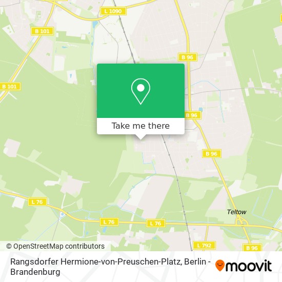 Rangsdorfer Hermione-von-Preuschen-Platz map